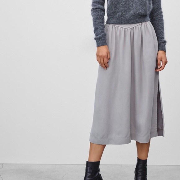 Aritzia Dresses & Skirts - Wilfred Gabrielle Skirt-Ashen Grey